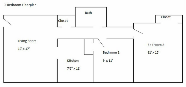 GK 2BR FP.jpg - Gold Key Apartments