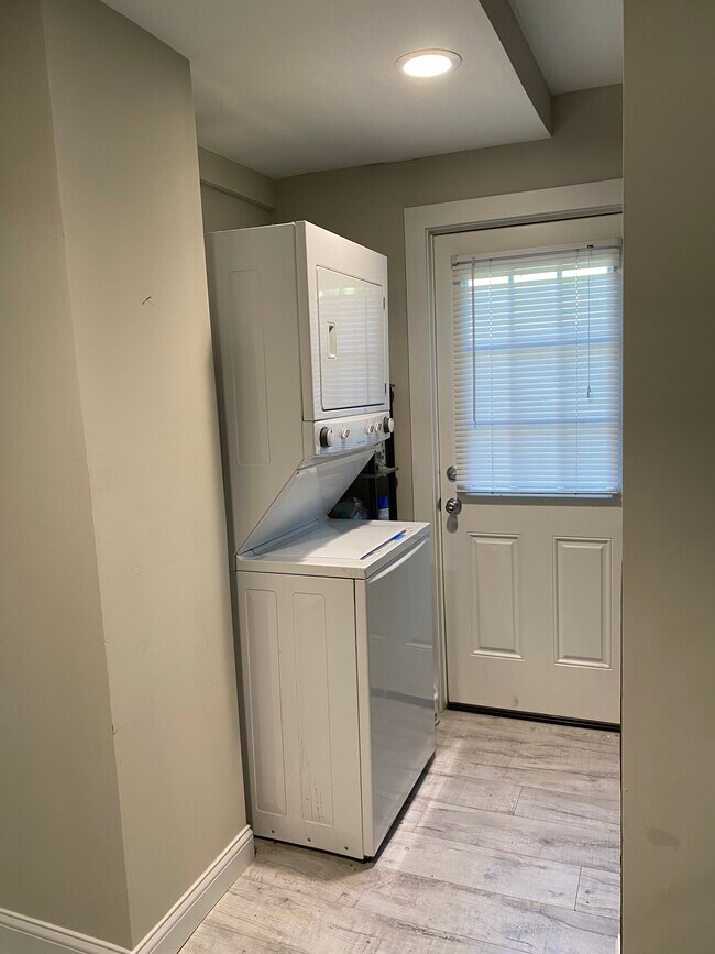 Washer and dryer. Water included. - 5920 Kellogg Ave
