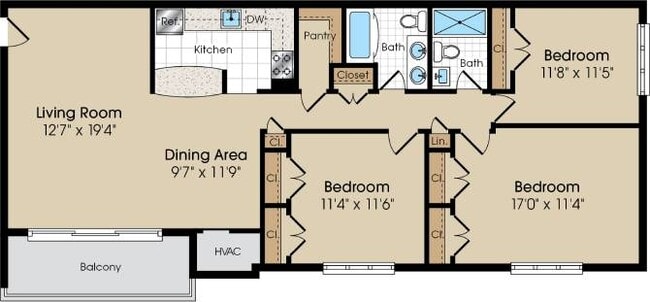 Floorplan - Auden Place