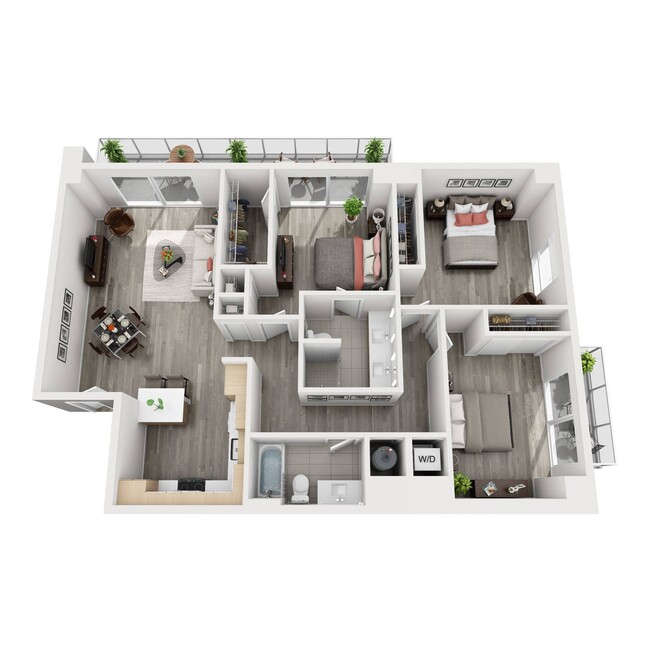 Motion at Dadeland C3 Floor Plan - Motion at Dadeland