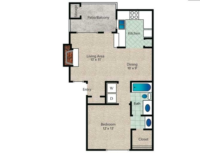 Floorplan - Towne Centre Village