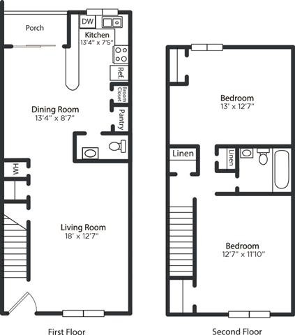 Floorplan - The Mordecai on Clover