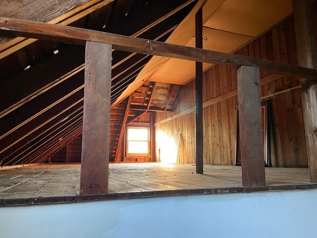 Attic is unfinished, but great for additional storage space. - 40 WEIDER ST