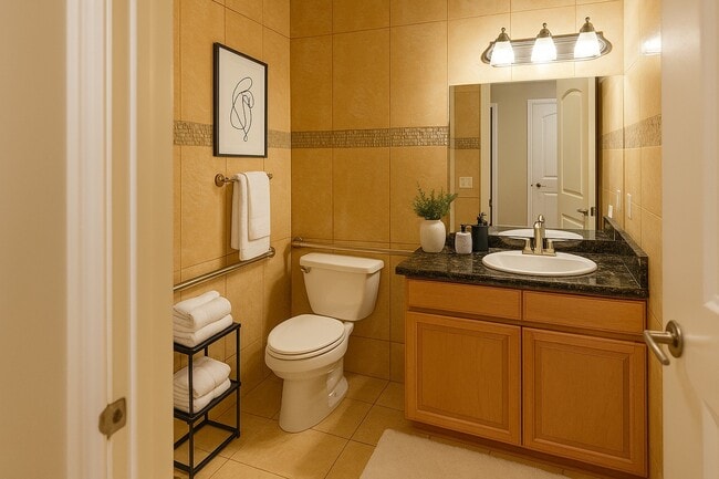 Guest Bathroom, First floor - 11501 Hatteras St