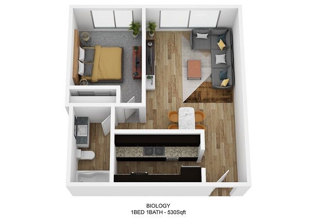 Floorplan - Schoolhouse Flats Apartments