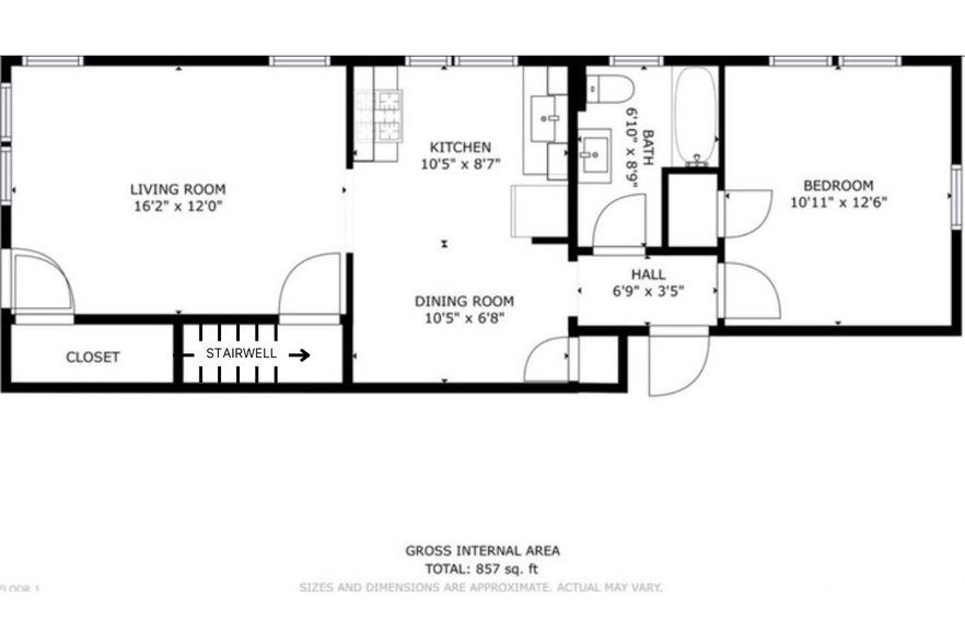 Floor Plan - 4945 Mardel Ave
