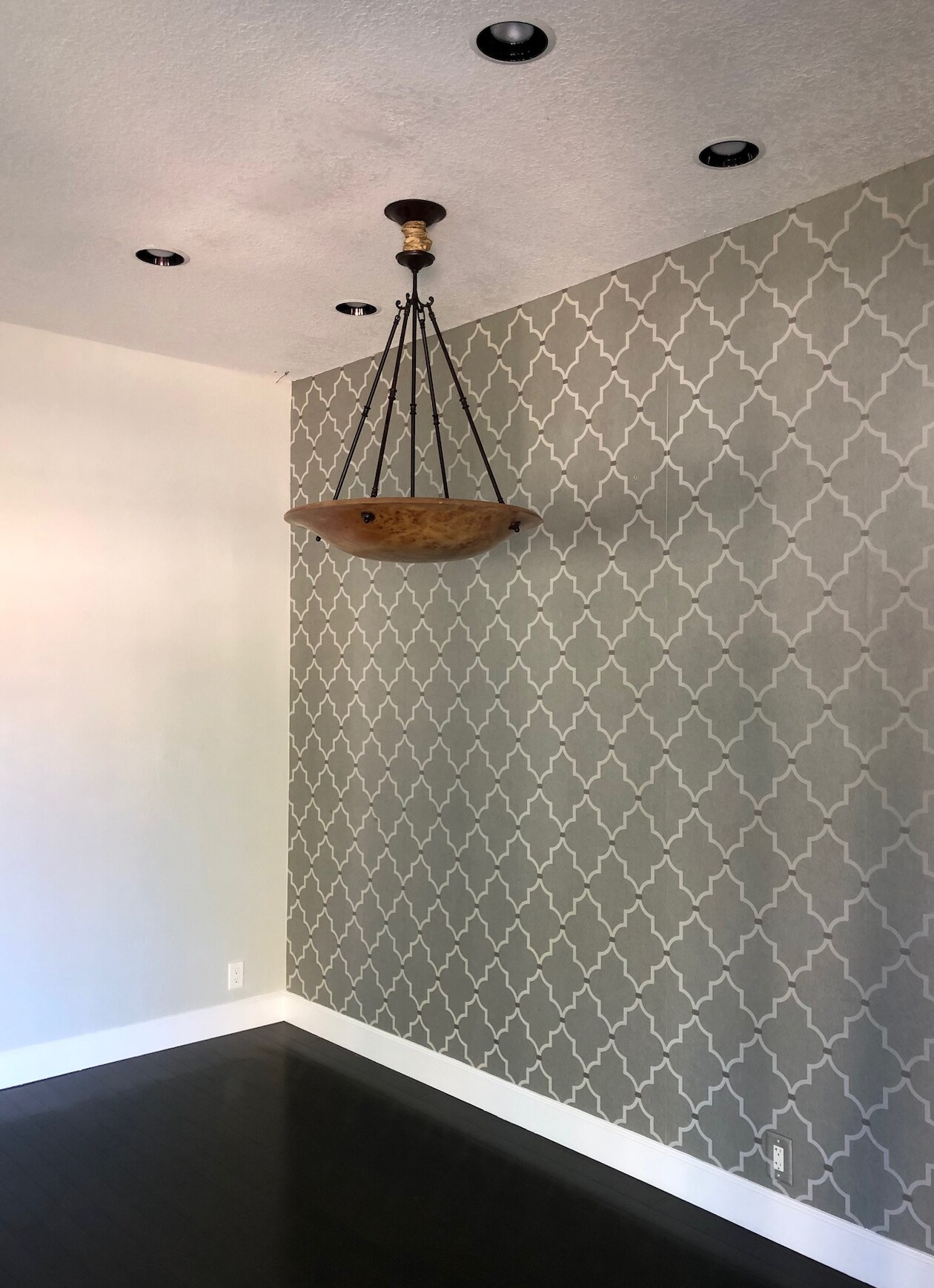Dining w/ alabaster chandelier - 97 Corsica Dr