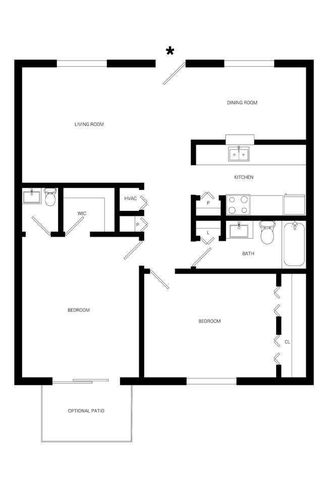 Floorplan - Promenade At Belleair Apartments