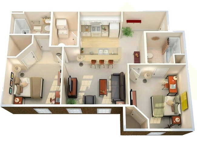 2x2 - University Edge - Cincinnati Student Living