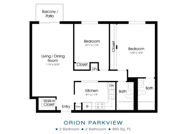 Floorplan - Orion ParkView