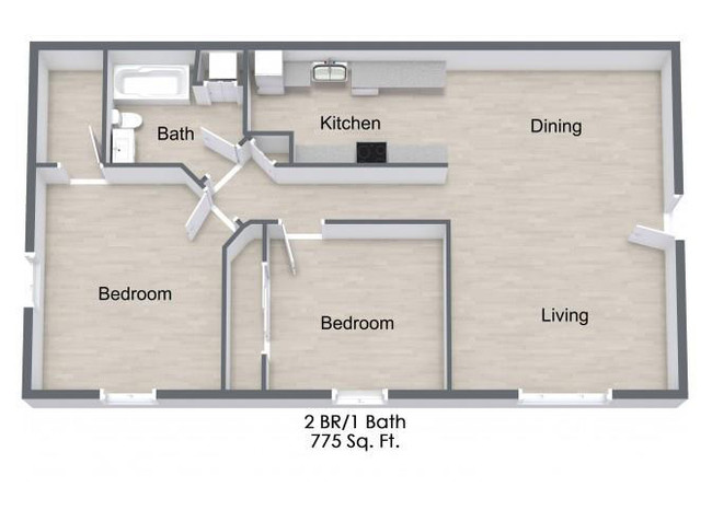 Floorplan - Icon on Midvale