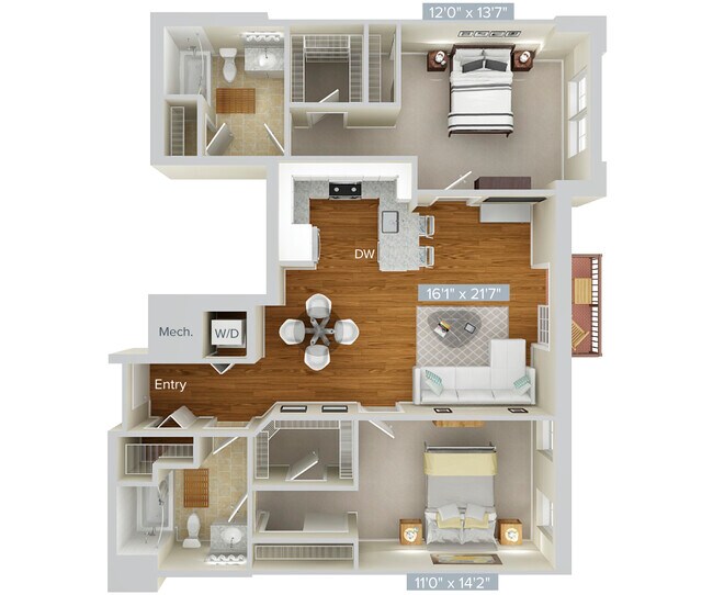 Floorplan - Avalon Clarendon