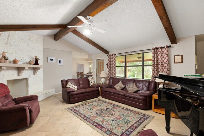 Living Room looking out to back patio - 2005 Point West Dr