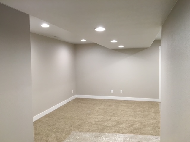 Basement rec room - 11625 W 62nd Pl