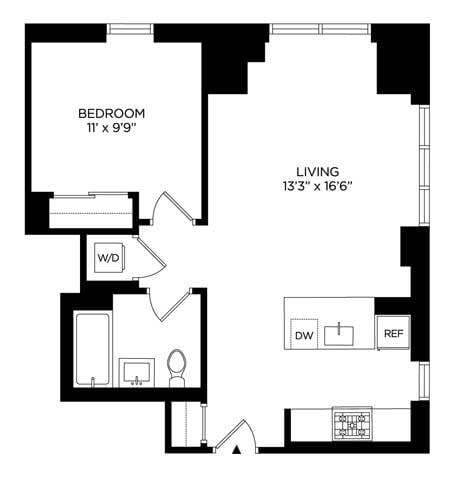 Floorplan - Lincoln at Bankside