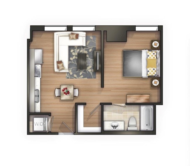 Floorplan - The Land Bank Loft Apartments