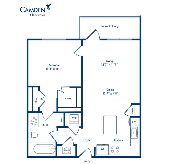 Floorplan - Camden Clearwater