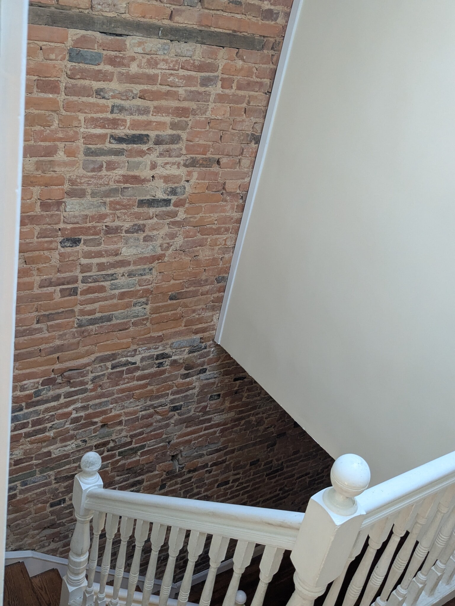 Wide stairwell to third floor - 2747 Maryland Ave