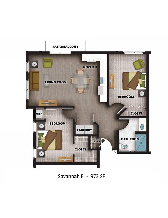 Floorplan - Oakmont Senior Community