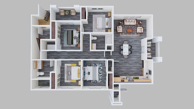 Floorplan - Mariposa at Jordan Downs - 8565