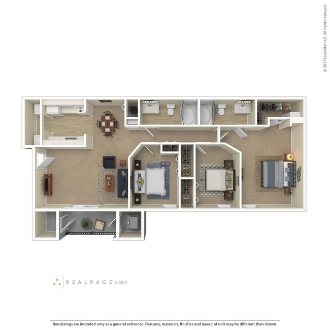 Floorplan - Lakeshore Village Apartments