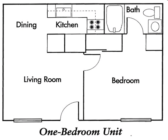 1BR/1BA - Heritage Park