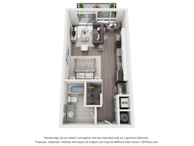 Floorplan - Lofts at South Lake