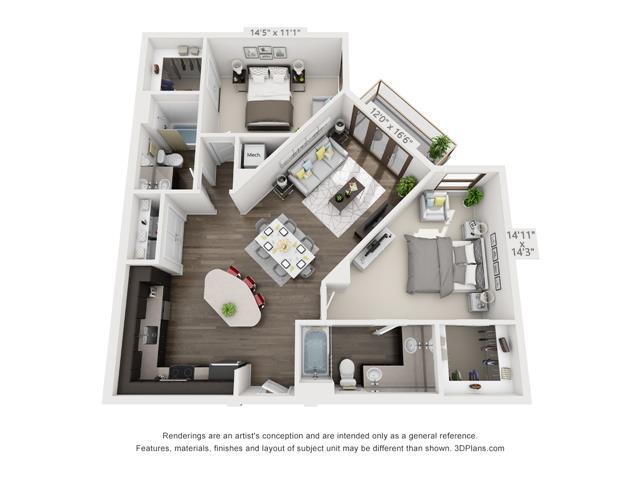 Floorplan - Groves South Lamar