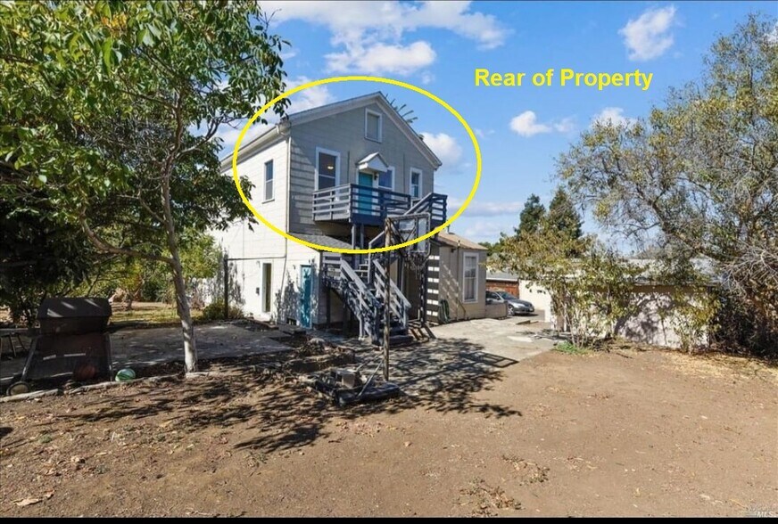 Rear of property - 544 Grant St