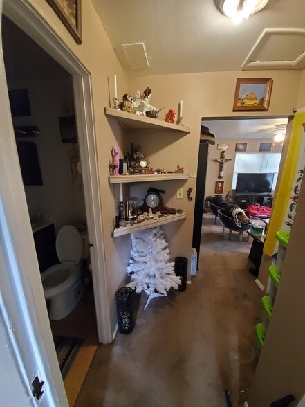 View from #2 Bedroom door to Front door area - 119 Melody Ln