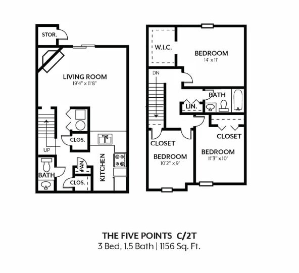 Floorplan - Commons at Springfield