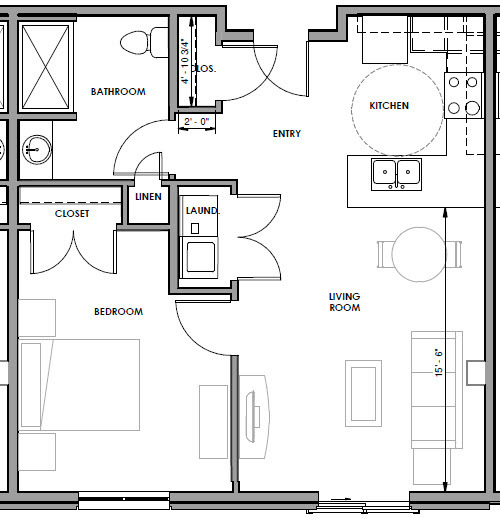 Floorplan - Skyview Park Apartments - A 55+ Community