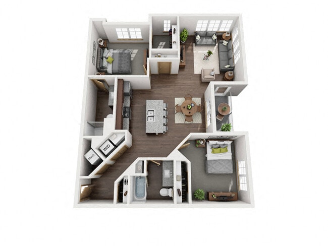 Floorplan - Royster Commons Apartment Homes
