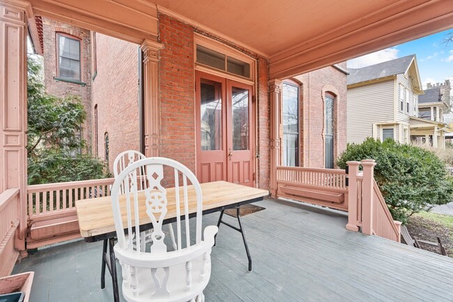 Front porch - 413 N Cayuga St