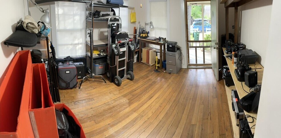 bedroom as office with additional door - 3105 Cedar St
