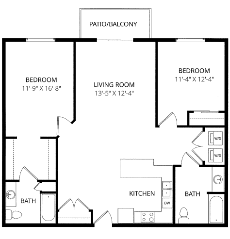 Floorplan - Renaissance Heights Apartment Homes