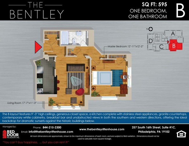 Floorplan - The Bentley