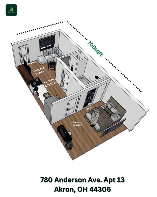 Building Photo - A comfortable 1 Bedroom with 1 Bathroom apartment in Anderson Avenue