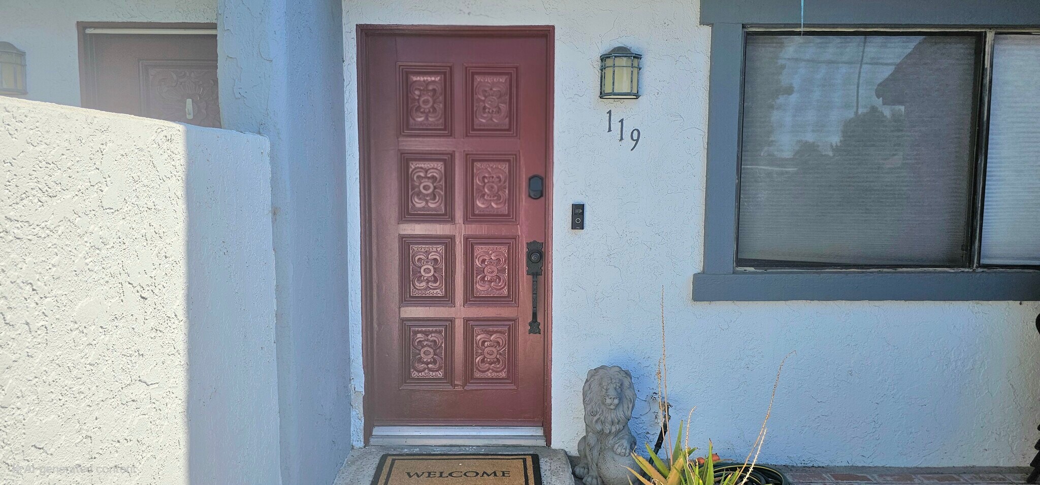 Front Door - Keyless Entry - 1910 W Palmyra Ave