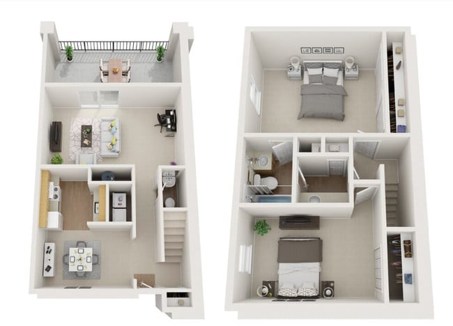 Floorplan - Mountain Place Apartments