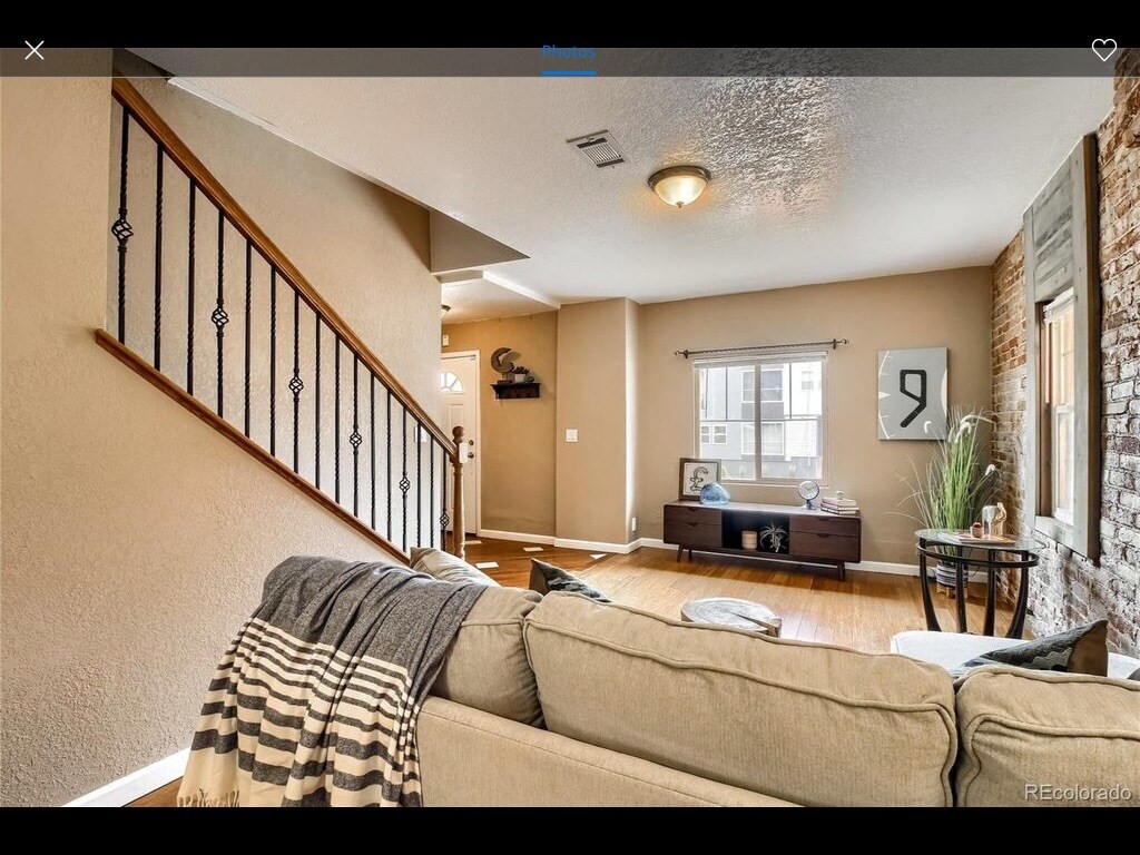 Living Room - 3451 N Downing St