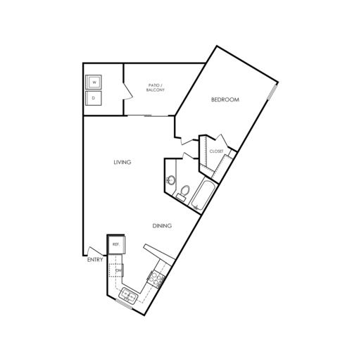 Floorplan - Birch Apartment Homes