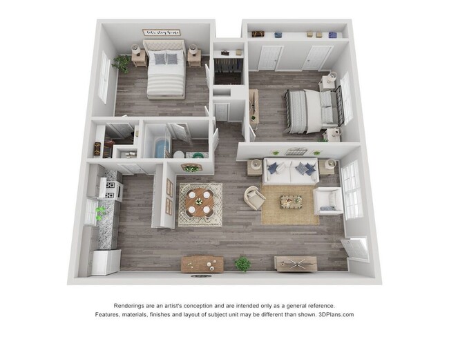 Floorplan - Allendale Village Apartments