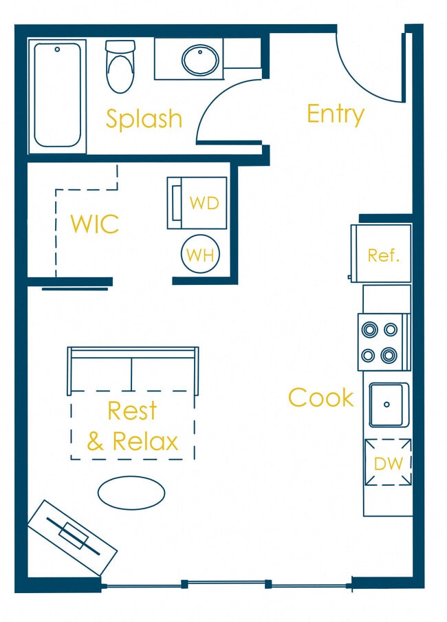 Floorplan - Crew Apartments