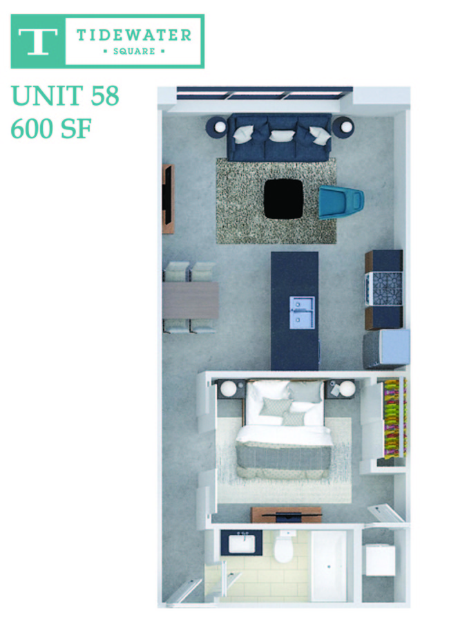 Floorplan - Tidewater Square