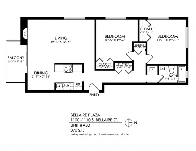 Floorplan - Bellaire Plaza