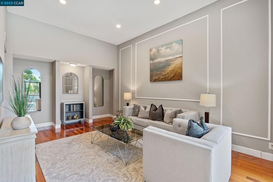 living room - 300 N Civic Dr #313