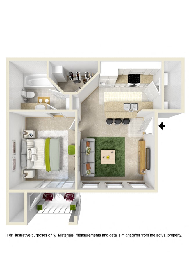 Floorplan - Trace Apts.