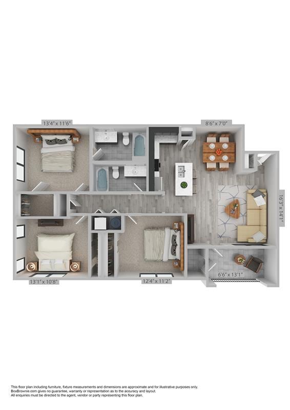 Floorplan - LA SIERRA APARTMENTS