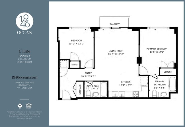 Floorplan - 1946 Ocean